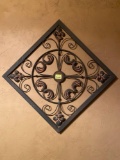 Fleur de Lis Metal Wall Decor