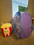 Disney Frozen Pop Up Tent & Plush Popcorn Pillow
