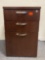 Wood Grain File Cabinet
