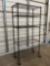 Black Metal Rolling Shelves