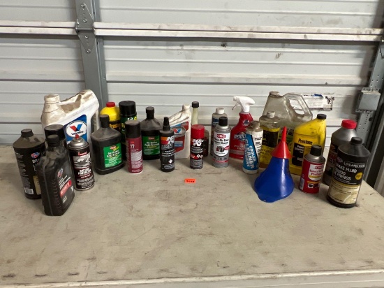Automotive Oils, Cleaners & Fluids