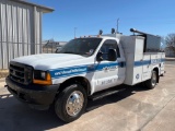 2001 Ford F-550 4x4 Mechanics Service Truck