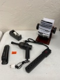 Keyboard Vacuum, Swingline Stapler, Tape, Power Strip & Rolodex