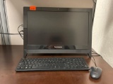 Lenovo 19.5 in C20 All-In-One Desktop Computer with Keyboard & Mouse