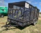 Trash Trailer with ladder and dragout Keystone light cans included