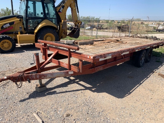 20 Ft Deck over trailer with ramps