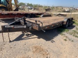 Diamond T Trailers 20 ft tilt deck equipment trailer. overall good condition.