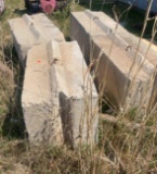 concrete block barriers