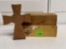 Wood Boxes & Cross