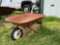 Vintage Metal Wheel Barrow