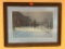 Winters Eve Framed Print by G Harvey