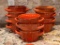 Terracotta Color Ceramic Soup Crocks