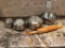 Stainless Steel Mixing Bowls & Wood Rolling Pin