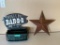 Metal Barbecue Sign, Texas Star & Utensil Caddy