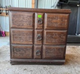 Wood Chest of Drawers