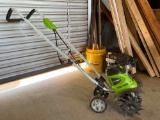 Greenworks 8A Cultivator Electric Tiller