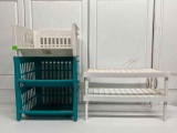 Plastic Shelf & Stackable Storage Bins