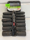 Pittsburgh 13-Piece Deep 1/2 in Impact Socket Set