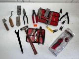 Soldering Iron, Vise Grips, Wire Cutters & Other Tools