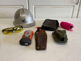 Aluminum Hard Hat, Safety Glasses & Black & Decker Stud Sensor