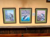 Framed Fish Prints by Wiley Miller
