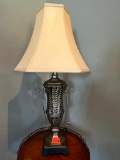 Silver Metal Lamp