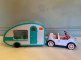 Lori Dolls Toy Camper & Convertible
