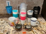 Coffee Mugs & Pitcher