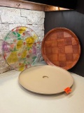 Acrylic, Wood & Plastic Trays