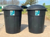 32-Gallon Trash Cans