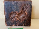 Vintage Wood Rooster Mold