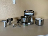 Silver Chef Mixer & Meat Grinder