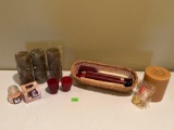 Candle Assortment with Storage Tote