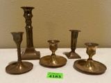 Brass Taper Candle Holders