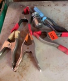 clamps pliers screwdriver