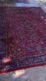 oriental rug Rug does have stain water stain11 x8
