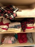 Shelf contents - towels and more