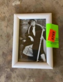 Framed picture of Lucille Ball