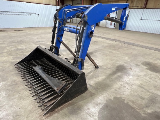 6 ft Woods Quick Attach Loader with Rock Bucket