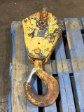 Large Snatch Block with Hook