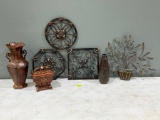 Metal Wall Decor & Decorative Vases