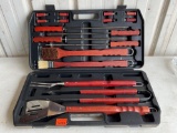 Grill Utensils with Case