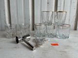Low Ball Glasses & Bar Accessories