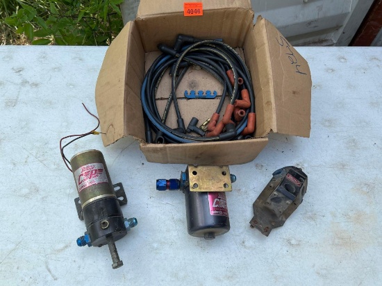 Racing Car Fuel System & Spark Plug Wires