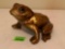 Golden Ceramic Frog