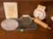 Baking Sheet, Pie Plate, Pie Topper, Rolling Pin, Splatter Guard & Cutting Board