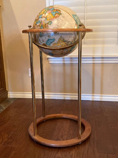 Vintage Replogle 16 in World Classic Series Globe on a Stand