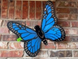 Acrylic Blue Butterfly Wall Decor