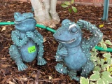 Frog Resin Garden Decor