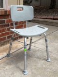Plastic & Aluminum Shower Chair